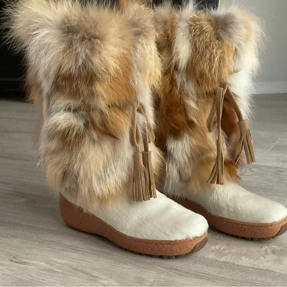 Oscar fur boots - Picture 5 of 16